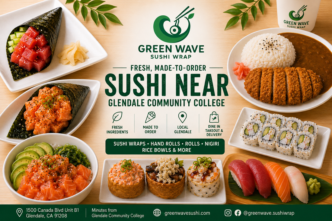 Fresh & Affordable Sushi Near Glendale Community College