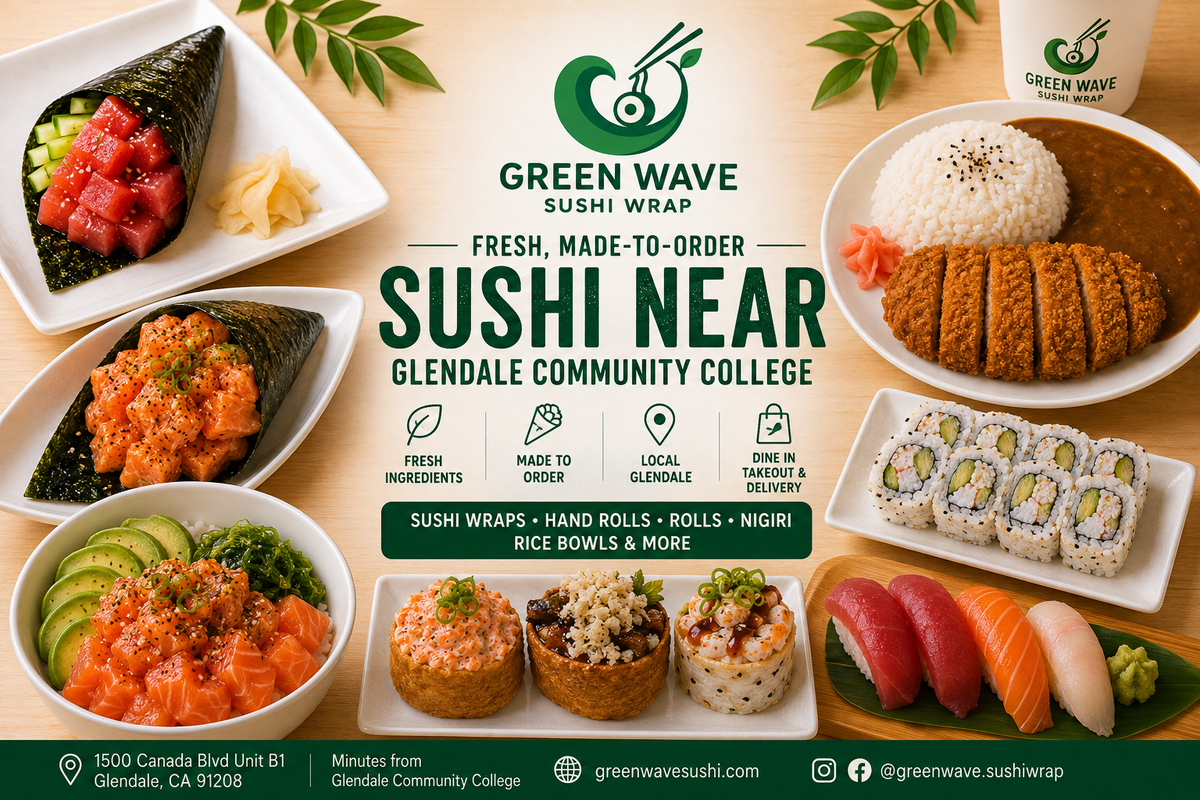 Fresh & Affordable Sushi Near Glendale Community College
