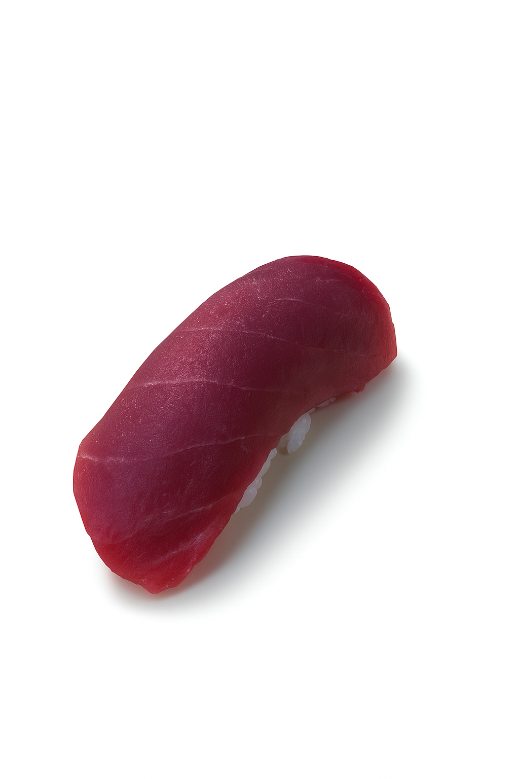 Red fish on a white background